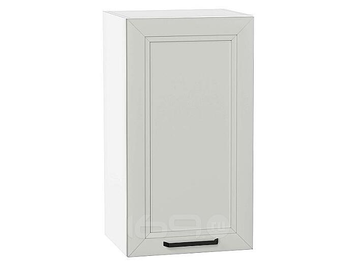 Шкаф верхний с 1-ой дверцей Нео Grey Silk/Белый 716*400*320