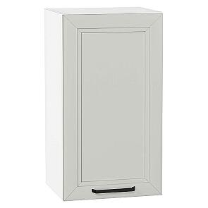 Шкаф верхний с 1-ой дверцей Нео Grey Silk/Белый 716*400*320