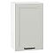 Шкаф верхний с 1-ой дверцей Нео Grey Silk/Белый 716*450*320