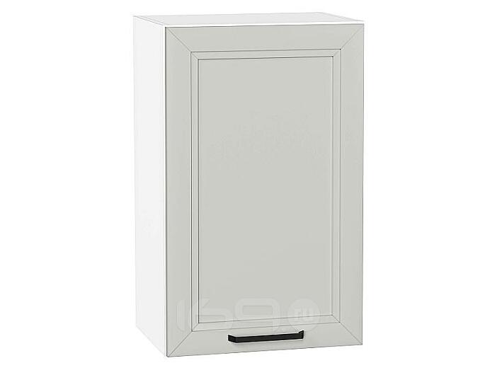 Шкаф верхний с 1-ой дверцей Нео Grey Silk/Белый 716*450*320