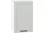 Шкаф верхний с 1-ой дверцей Нео Grey Silk/Белый 716*450*320