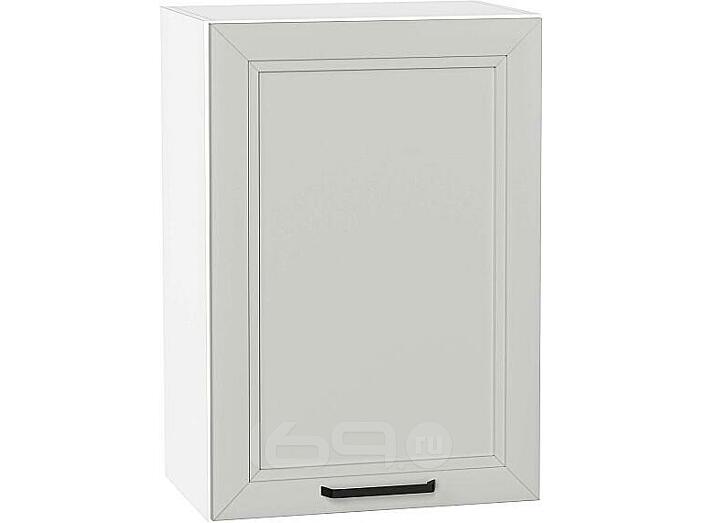 Шкаф верхний с 1-ой дверцей Нео Grey Silk/Белый 716*500*320