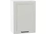 Шкаф верхний с 1-ой дверцей Нео Grey Silk/Белый 716*500*320