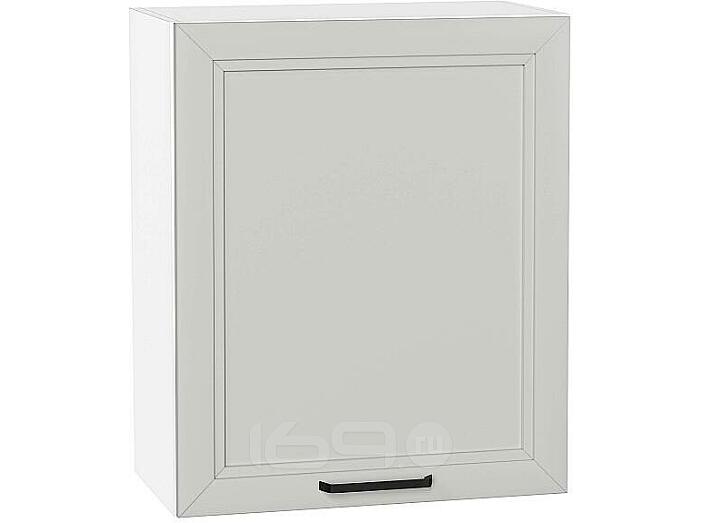 Шкаф верхний с 1-ой дверцей Нео Grey Silk/Белый 716*600*320
