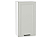 Шкаф верхний с 1-ой дверцей Нео Grey Silk/Белый 920*500*320