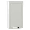 Шкаф верхний с 1-ой дверцей Нео Grey Silk/Белый 920*500*320