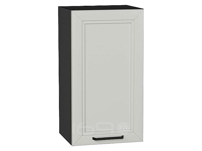 Шкаф верхний с 1-ой дверцей Нео Grey Silk/Graphite 716*400*320