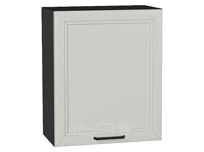 Шкаф верхний с 1-ой дверцей Нео Grey Silk/Graphite 716*600*320