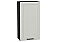 Шкаф верхний с 1-ой дверцей Нео Grey Silk/Graphite 920*500*320