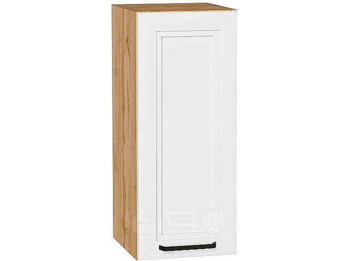 Шкаф верхний с 1-ой дверцей Нео White Silk/Дуб Вотан 716*300*320