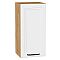 Шкаф верхний с 1-ой дверцей Нео White Silk/Дуб Вотан 716*350*320