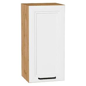 Шкаф верхний с 1-ой дверцей Нео White Silk/Дуб Вотан 716*350*320