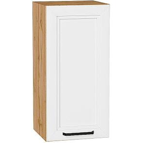 Шкаф верхний с 1-ой дверцей Нео White Silk/Дуб Вотан 716*350*320