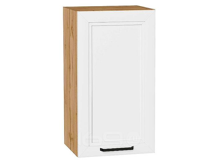 Шкаф верхний с 1-ой дверцей Нео White Silk/Дуб Вотан 716*400*320