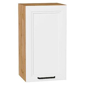 Шкаф верхний с 1-ой дверцей Нео White Silk/Дуб Вотан 716*400*320