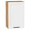 Шкаф верхний с 1-ой дверцей Нео White Silk/Дуб Вотан 716*450*320