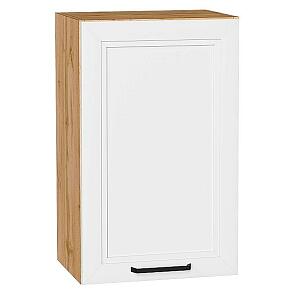 Шкаф верхний с 1-ой дверцей Нео White Silk/Дуб Вотан 716*450*320