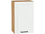 Шкаф верхний с 1-ой дверцей Нео White Silk/Дуб Вотан 716*450*320