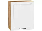 Шкаф верхний с 1-ой дверцей Нео White Silk/Дуб Вотан 716*600*320