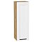 Шкаф верхний с 1-ой дверцей Нео White Silk/Дуб Вотан 920*300*320