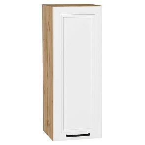 Шкаф верхний с 1-ой дверцей Нео White Silk/Дуб Вотан 920*350*320