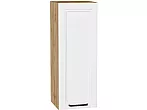 Шкаф верхний с 1-ой дверцей Нео White Silk/Дуб Вотан 920*350*320