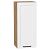 Шкаф верхний с 1-ой дверцей Нео White Silk/Дуб Вотан 920*400*320