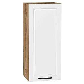 Шкаф верхний с 1-ой дверцей Нео White Silk/Дуб Вотан 920*400*320