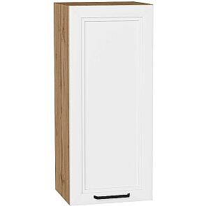 Шкаф верхний с 1-ой дверцей Нео White Silk/Дуб Вотан 920*400*320