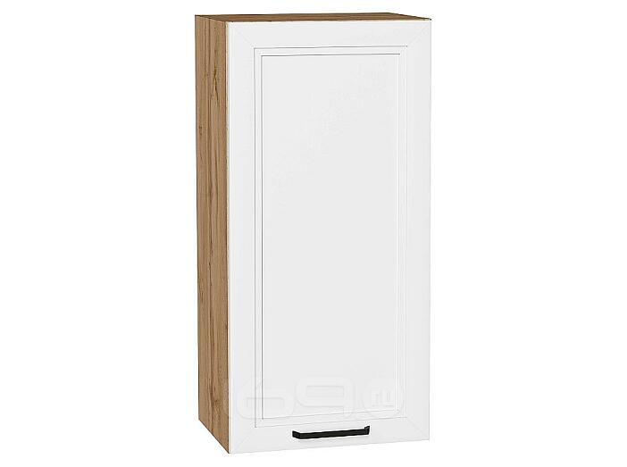 Шкаф верхний с 1-ой дверцей Нео White Silk/Дуб Вотан 920*450*320