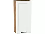 Шкаф верхний с 1-ой дверцей Нео White Silk/Дуб Вотан 920*450*320