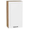 Шкаф верхний с 1-ой дверцей Нео White Silk/Дуб Вотан 920*500*320