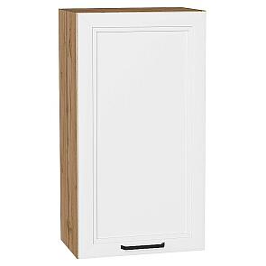 Шкаф верхний с 1-ой дверцей Нео White Silk/Дуб Вотан 920*500*320