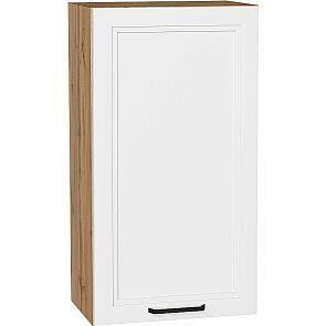 Шкаф верхний с 1-ой дверцей Нео White Silk/Дуб Вотан 920*500*320