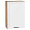 Шкаф верхний с 1-ой дверцей Нео White Silk/Дуб Вотан 920*600*320
