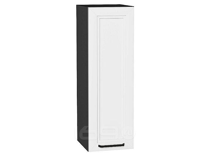 Шкаф верхний с 1-ой дверцей Нео White Silk/Graphite 920*300*320