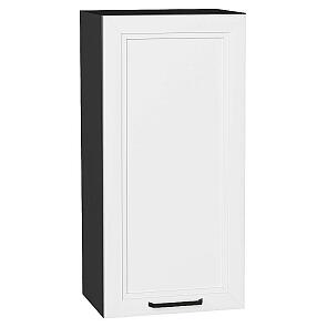 Шкаф верхний с 1-ой дверцей Нео White Silk/Graphite 920*450*320