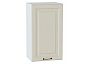 Шкаф верхний с 1-ой дверцей Ницца Агат/Белый 716*400*318