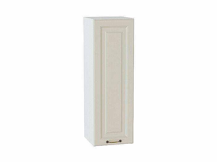 Шкаф верхний с 1-ой дверцей Ницца Агат Белый 920*300*318