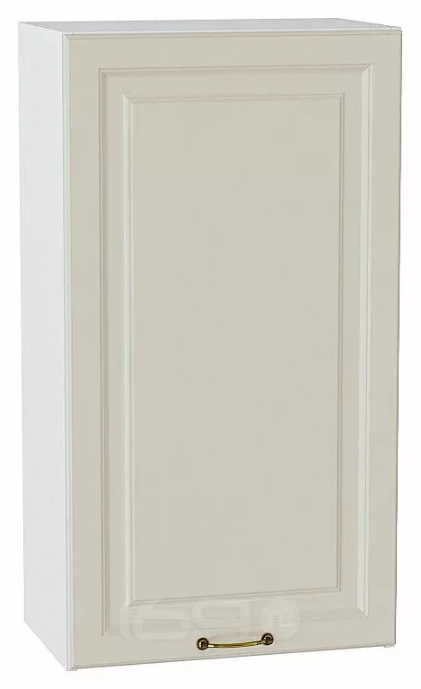 Шкаф верхний с 1-ой дверцей Ницца Агат/Белый 920*500*318