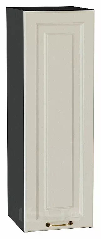 Шкаф верхний с 1-ой дверцей Ницца Агат/Graphite 920*300*318