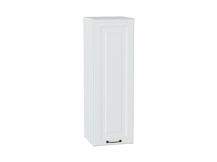 Шкаф верхний с 1-ой дверцей Ницца Белый Белый 920*300*318