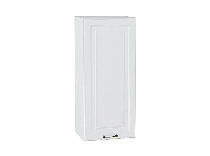 Шкаф верхний с 1-ой дверцей Ницца Белый Белый 920*400*318