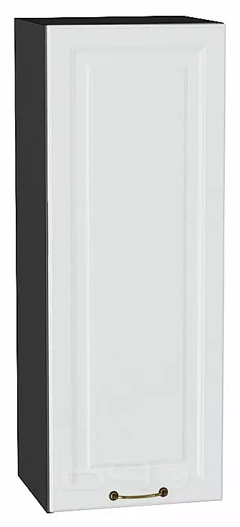 Шкаф верхний с 1-ой дверцей Ницца Белый/Graphite 920*350*318