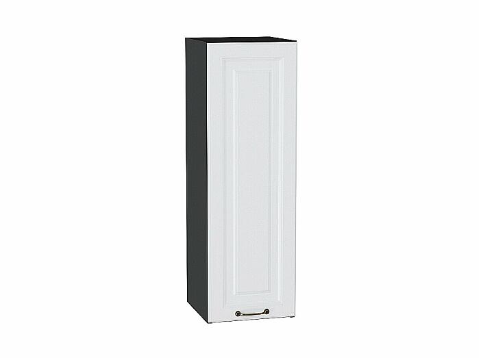 Шкаф верхний с 1-ой дверцей Ницца Белый Graphite 920*300*318