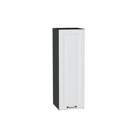 Шкаф верхний с 1-ой дверцей Ницца Белый/Graphite 920*300*318