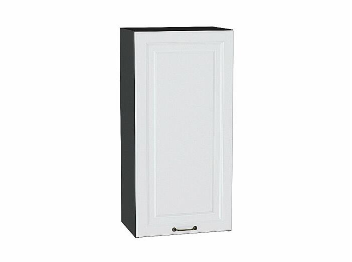 Шкаф верхний с 1-ой дверцей Ницца Белый Graphite 920*450*318