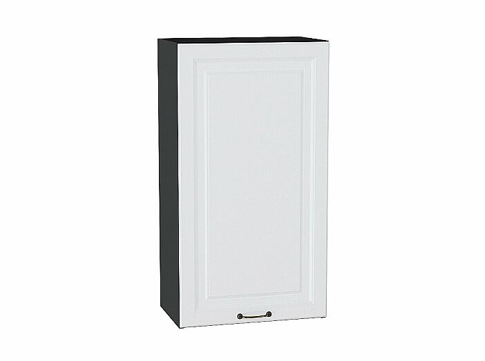 Шкаф верхний с 1-ой дверцей Ницца Белый Graphite 920*500*318