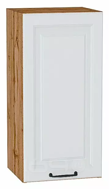Шкаф верхний с 1-ой дверцей Ницца Blanco/Дуб Вотан 716*350*318