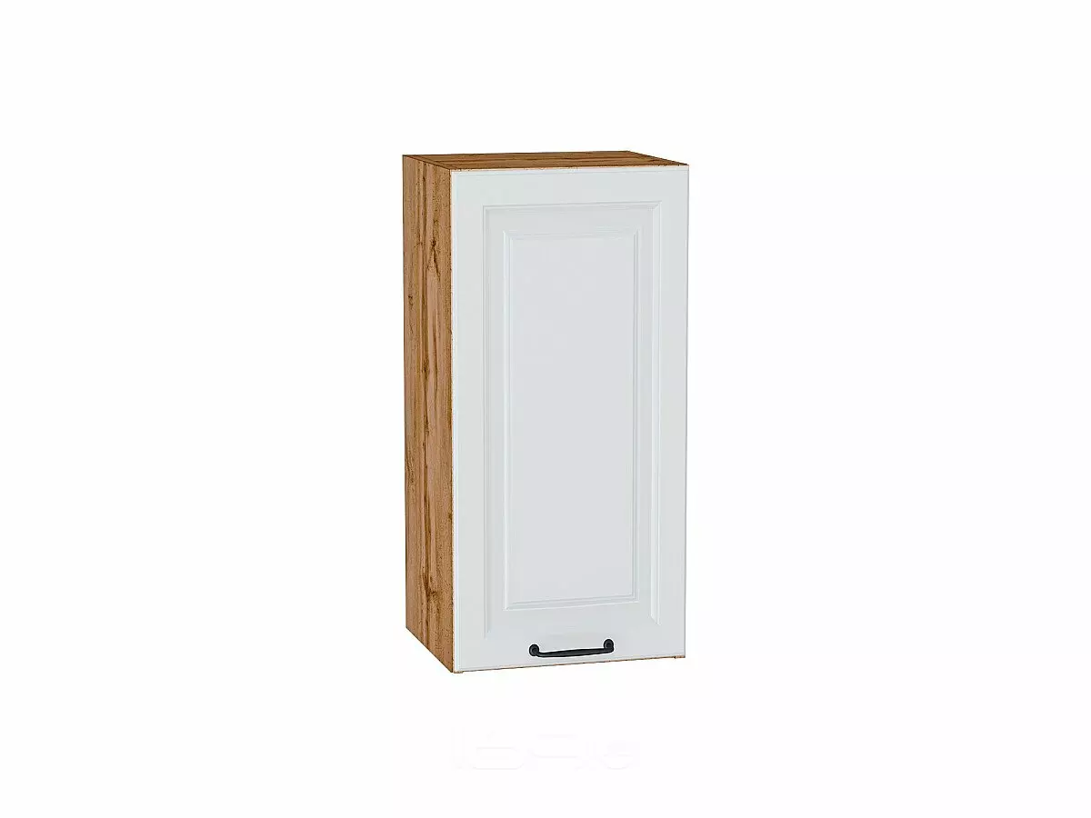 Шкаф верхний с 1-ой дверцей Ницца Blanco/Дуб Вотан 716*350*318